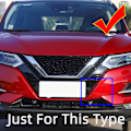 Miniatyrbild 2 av 4: Virkad dragkrok för bil fram med bil, skydd, dragkrok, lock, Nissan Qashqai 2019, 2020, 2021, biltillbehör Silver