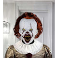 Miniatyrbild 2 av 5: Pennywise Läskig Clown Latex Mask Joker skrämmande Halloween Creepy Tooth