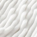 Miniatyrbilde 9 av 9: Bedsure Hvit Kastteppe for Sofa - Super Myk Koseteppe for Kvinner, Søt Lite Fleeceteppe for Jenter, 50x60 Tommer