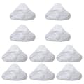 10-pak udskiftningspuder kompatible med H2O Mop X5 dampmoppe