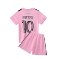 Miniatyrbillede 1 af 7: Børnetræningstøjssæt, hurtigtørrende trykt kortærmet + shorts, fodboldtrøje - C. R 7 kamel camel 20 # (4-5 years)