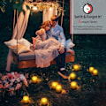 Miniatyrbilde 8 av 8: 12 stk LED-votivlys med fjernkontroll og timer for festdekorasjon te lys med timer Parent värmeljus med timer