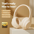 Miniatyrbild 2 av 7: M6 Trådlöst Gaming Headset, Memory Foam & Premium Läderliknande Öronkuddar, Stereo Hörlurar, Gaming Hörlurar med Mikrofon för Mobila Enheter
