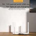 Miniatyrbilde 8 av 8: USB C PD til strøm Universal 5/9/12V Type C til DC J 9V-5.5x2.5