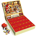 Miniatyrbillede 5 af 5: Adventskalender 2023 Julpuslespil 24 dele 1008 puslespilbrikker Nedtælling til julegaver til børn
