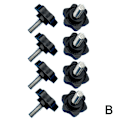 Miniatyrbilde 1 av 11: Pedal Fikseringsskrue for Logitech G25 G27 G29 G920 G923 Ratt Wh BlackB 8pcs