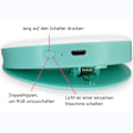 Pikkukuva 5 / 8: RGB-puhelinrengasvalo, RealPlus-kiinnitettävä rengasvalo, jossa 3 viileän valkoisen tasoa ja