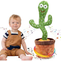 Miniatyrbilde 1 av 8: Kaktusleker som lærer å snakke, synge, danse, svinge, plysjleker, pedagogiske leker Dancing Cactus