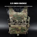 Miniatyrbild 2 av 6: LV-119 Lågprofil Slick Plate Carrier Taktisk Väst Airsoft Militär Krigslek Lätt Anpassningssystem Slickster Assault Väst VE-73 RG