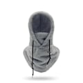 Miniatyrbilde 2 av 5: Sherpa-hette Ski-maske Vinter Balaclava Kaldt Vær Vindtett Justerbar Varmt Hettedeksel Hatt Caps Halsduk Grey