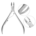 Miniatyrbillede 9 af 10: Sølv Rustfrit Stål Negle Død Hud Fjernelse Clipper Neglebåndssaks Manicure Pedicure Værktøj