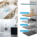 Miniatyrbilde 3 av 10: Dusjterskel Vannbarriere Beskyttelse HVIT 150CM Hvit White 150cm