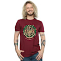 Miniatyrbillede 2 af 5: Harry Potter Jul T-shirt i Bomuld med Krans M Vinrød Burgundy M