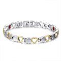Miniatyrbilde 9 av 9: 2 stk. Magnetiske armbånd Titanstål MULTIFARGET multicolor