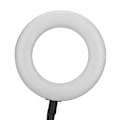 Pikkukuva 2 / 5: tuuman Selfie-rengasvalo LED Säädettävä täyttövalo jalustalla ja matkapuhelimen pidikkeellä (USB-liitin){GKS}