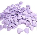 Pikkukuva 1 / 5: (Violetti 100 kpl) Sieni Persikka Sydän 3,5 cm Heitto Konfetti Sydän Terälehtiä