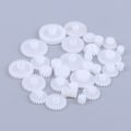 Miniatyrbillede 1 af 5: 64 slags plastikaksel enkelt dobbelt leje krone snekkehjulsgear One Size