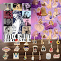Miniatyrbillede 6 af 6: Taylor Swift Armbånd Julekalender Julepynt Æske Gave Julegave