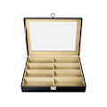 Miniatyrbilde 4 av 7: Brillerboks med 8 rom / Brilleoppbevaring - Brilleoppbevaring Black Black