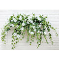 Miniatyrbilde 2 av 5: Kunstig Petunia i Rattan for Utendørs/Innendørs Bruk{GKS} (white)
