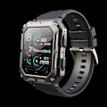 Miniatyrbillede 4 af 4: Sort, ny C20pro Bluetooth opkalds smart watch, udendørs tre-sikker