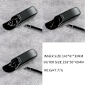 Miniatyrbillede 2 af 10: Brilleetui Solbrilleetui ETUI - høj kvalitet grey