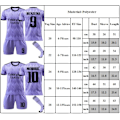 Miniatyrbild 3 av 4: Real Madrid borta lila nr 10 Modrić nr 20 Vini Jr. fotbollströja - Perfekt #20 4-5Y #10 #10 #10 #10 12-13Y