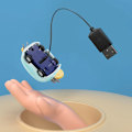 Pikkukuva 6 / 7: 2.4G Mini RC-autokellolelu LED-valolla Sähköinen induktiokello Plussinen pupu Koira Ravun RC-auto Poikien ja tyttöjen lelulahja pink Rabbit