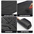 Miniatyrbilde 5 av 7: TPE Matte foran og bak for Tesla Model 3 Model Y Mattetilbehør Bagasjeromsbrett Gulvmatte [GKS] model 3  set