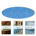 Miniatyrbild 5 av 5: Isolerande bubbelplast för utomhuspool Jane - Diameter 2,4 m, Blå, 1 st