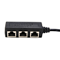Miniatyrbild 5 av 7: Ethernet-kabeldelare Nätverksadapter Ethernet-delare 1 till