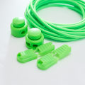 Miniatyrbilde 1 av 4: Elastiske skolisser 1 par for voksne/barn, trenger ikke å knyte elastiske låseskolisser (gressgrønn) Grass Green