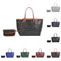 Miniatyrbillede 4 af 5: Dametaske Mode Rejsetaske Casual Skuldertaske Håndtaske Stor & Medium Ny Sort Sort Black M