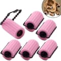 Hårrullar Svamp DIY Hårrullar Set Hårrullar Små Magiska Lockrullar Skumrullar (rosa) - 6 st