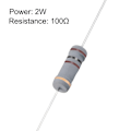 Miniatyrbilde 3 av 4: 100 Ohm Motstand Karbonfilm Motstand 50STK 50STK[GKS] 50pcs 50pcs
