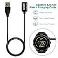 Miniatyrbilde 5 av 5: Lader kompatibel med Suunto 9, D5, Spartan Ultra Hr, Spartan Magnetic Usb ladekabel 100cm