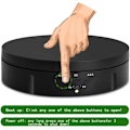 Miniatyrbillede 5 af 5: Motoriseret roterende displaystand, 360 graders roterende display