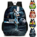 Miniatyrbilde 6 av 7: Barn Fotball-VM CR7 Ronaldo Ryggsekk Gutter Jenter Reiseveske Studenter Skolesekk C C 29*16*42cm