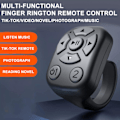 Miniatyrbilde 4 av 10: Tiktok Bluetooth Fjernkontroll Scroll Ring Sidevender Fjernkontroll Pink