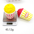 Pikkukuva 5 / 5: Söpö Popcorn Squishy Lelu Ahdistuksen Lievitykseen Squishy Pallot Luokkapalkinnot Juhlapalvelukset Fidget Leluja Lapsille Aikuisille null - Punainen ja keltainen