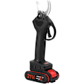 Miniatyrbillede 2 af 5: Havesaks Elektriske Saks Lithium Batteri Ledningsfri Beskæringssaks (Sort 1 Opladning + Plastikkasse) Black