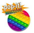 Popit Fidget Pop It Regnbåge Rund - CE-godkänd
