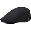 Miniatyrbillede 2 af 2: WETOO Herre Flat Cap Gatsby Newsboy Lvy Irsk Hat Kørsel Cabbie Jagt Cap