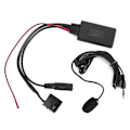 Pikkukuva 4 / 8: Auton Bluetooth AUX-IN -kaapelisovitin mikrofonilla handsfree-puheluita varten, sopii Ford Focus 6000CD:hen [GKS] 0.1