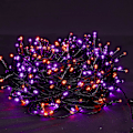 Pikkukuva 3 / 5: Valonauha 200 LED-valolla, 20 metriä pitkä, joulukoristeluun, violetti ja oranssi Purple and Orange 400 LEDs
