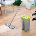 Miniatyrbilde 4 av 4: Gulvmopp og bøtte med separate rom
