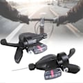 Miniatyrbillede 2 af 5: SL-M310 Gearskifter Aluminium Legering Cykling 3x8 Gearskifter Til MTB Cykel 3 Speed Left
