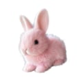 Miniatyrbild 3 av 5: Elektronisk Plysch Kanin Kompis Gosedjur som Kan Hoppa och Sjung, Mjuk Plyschleksak för Påsk, Pojkar och Flickor, LGL Pink