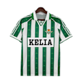 Miniatyrbild 1 av 3: 1996-97 Real Betis Retro Herr Fotbollströja med Korta Ärmar L