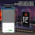Miniatyrbillede 4 af 5: IPS aluminiumsrørsur med simuleret rørdesign Perfekt til hjemmedekor og skrivebord 16 millioner farver skrivebord 0,57 0.57 Elegant black APP mode